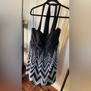 Addition Elle, New Noir, Chiffon Straps or strapless Dress